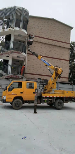 順捷 珠 海吊籃車出租 路燈 直臂高空作業(yè)車租賃 載人升降車 萬山云梯車